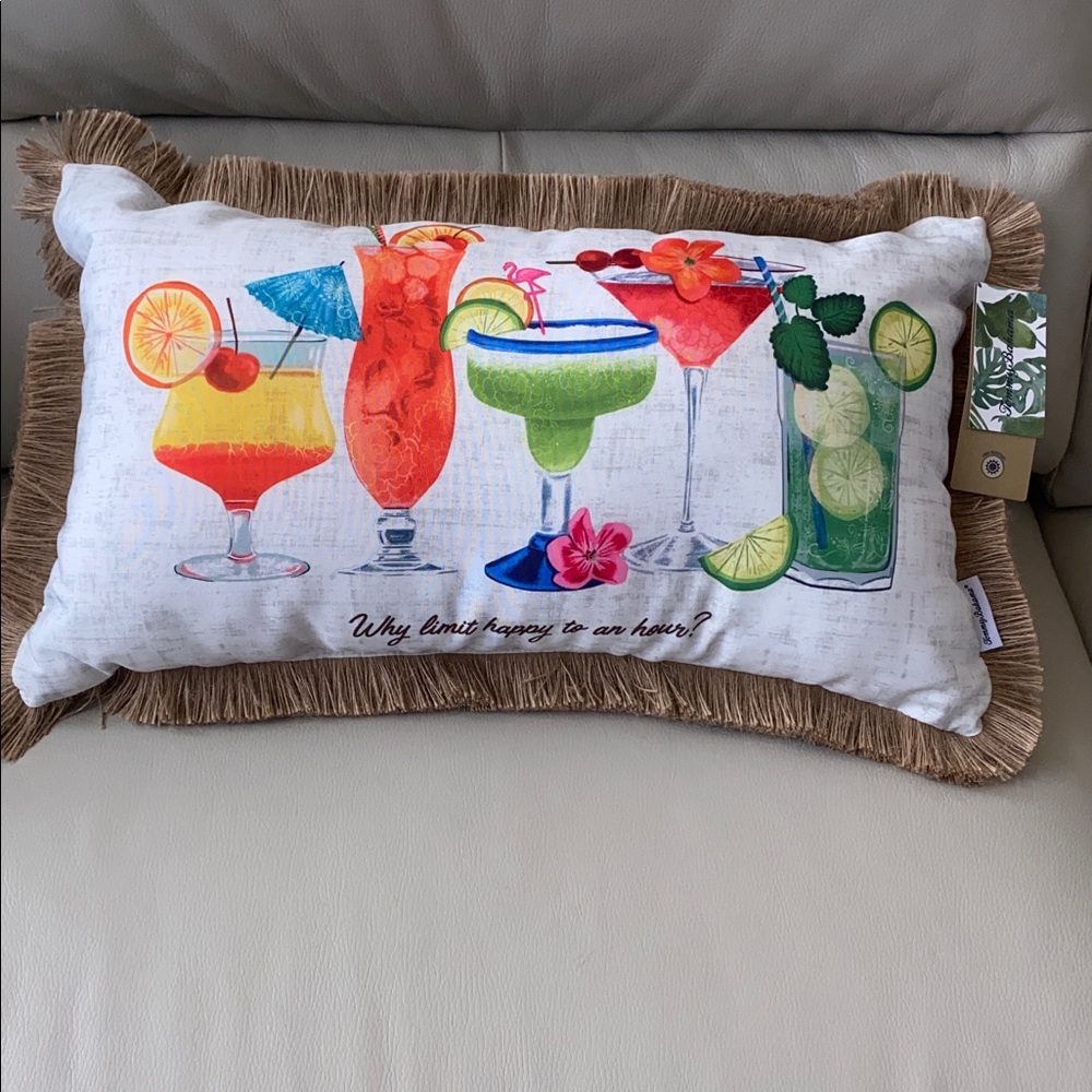 TOMMY BAHAMA pillow - Happy Hour🍹🌴